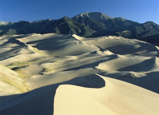 Sangre de Cristo Mountains at Great Sand Dunes National Monument, Colorado