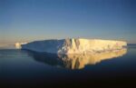 Tabular Icebergs Late Summer Sun Prince Olav Coast East Antarctica