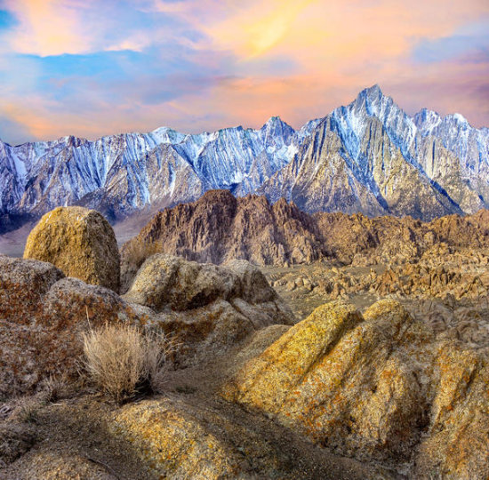Alabama Hills, Sierra Nevada, California