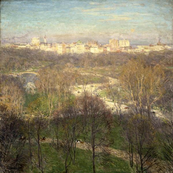Early Spring Afternoon, Central Park, 1911