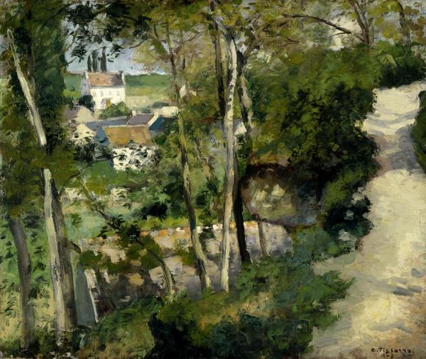 Chemin Montant, Rue de la Cote-du-Jalet, Pontoise, 1875