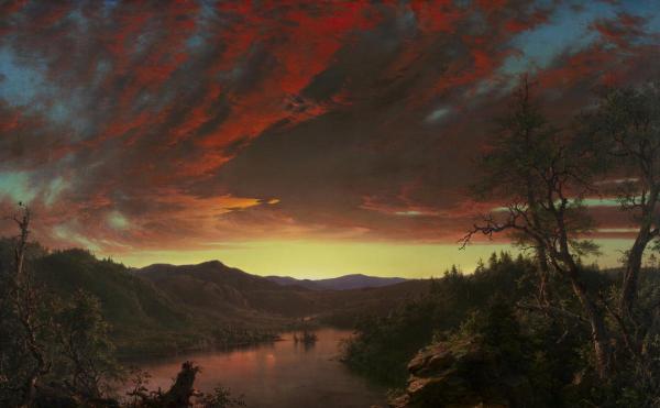 Twilight In the Wilderness, 1860
