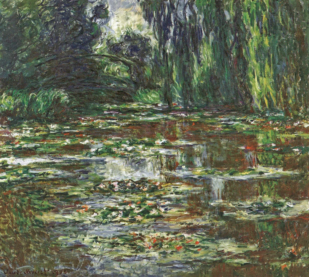 The Bridge Over the Water Lily Pond, 1905