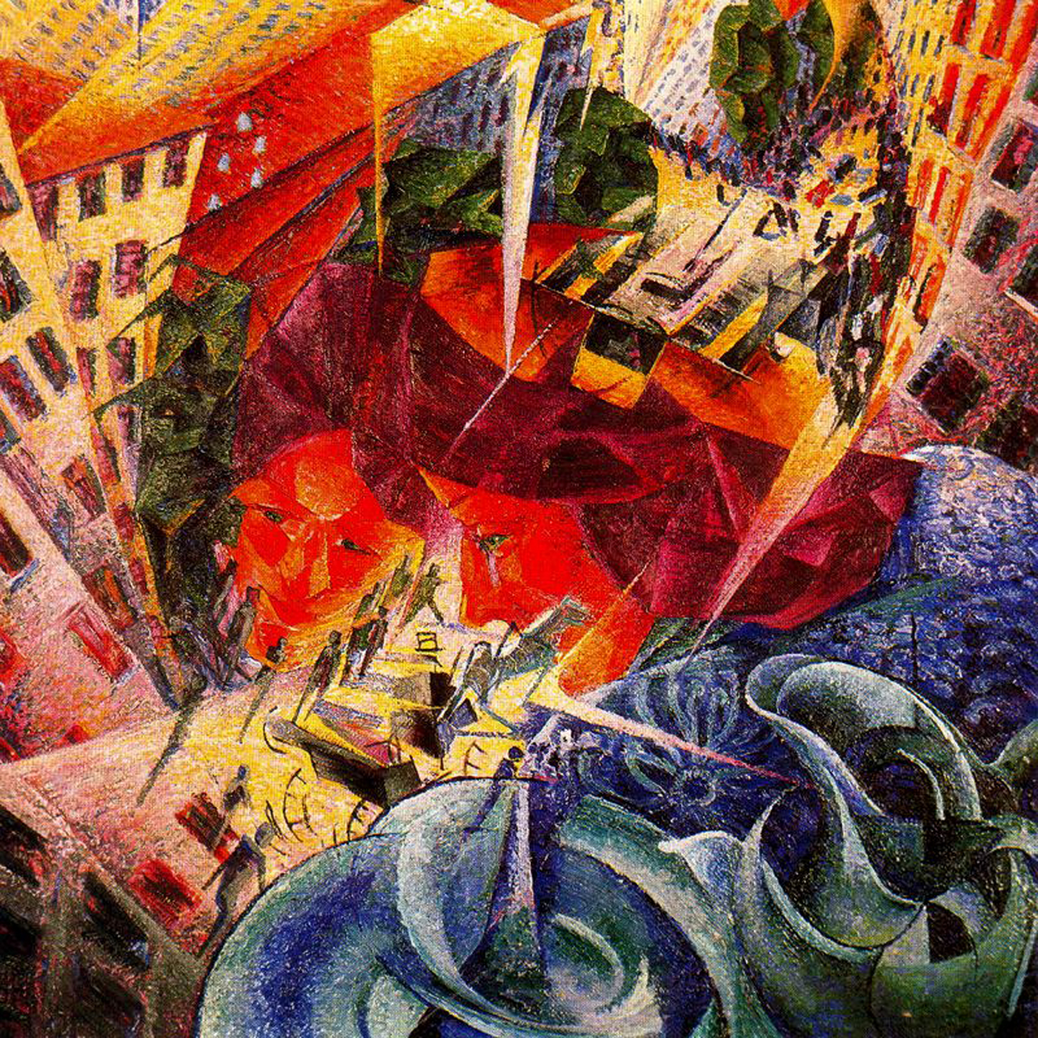 Visioni Simultanee (Simultaneous Vision), c. 1911-12