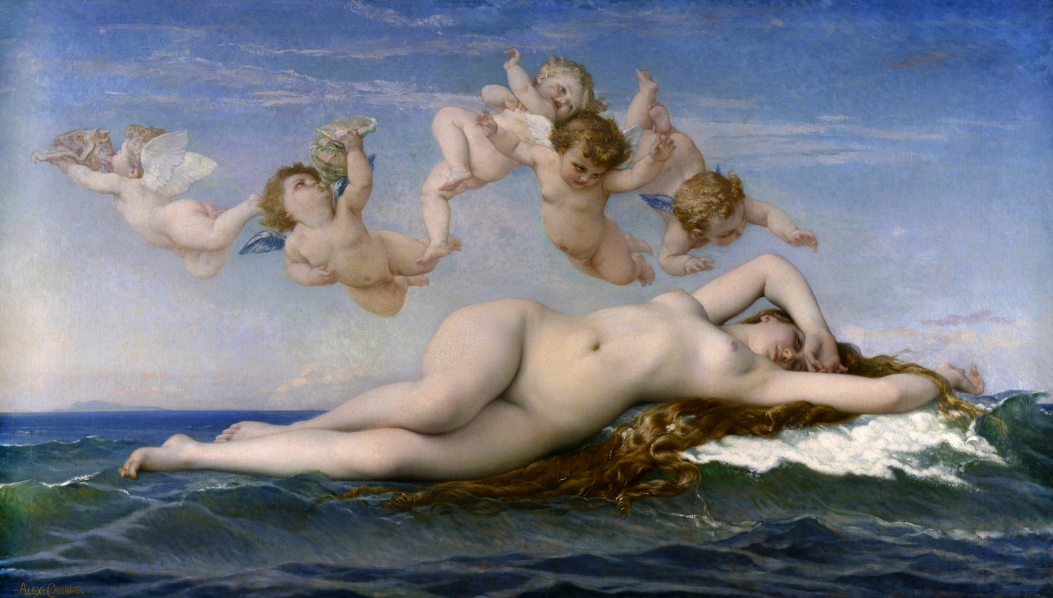 The Birth of Venus, 1863