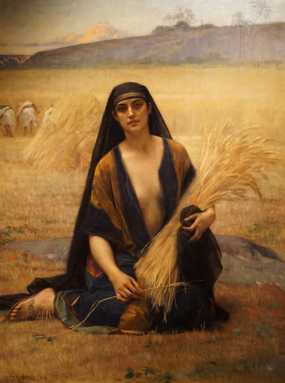 Ruth Gleaning in the Fields of Boaz, 1889