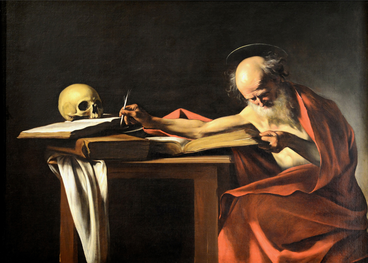 Saint Gerome Writing, 1606