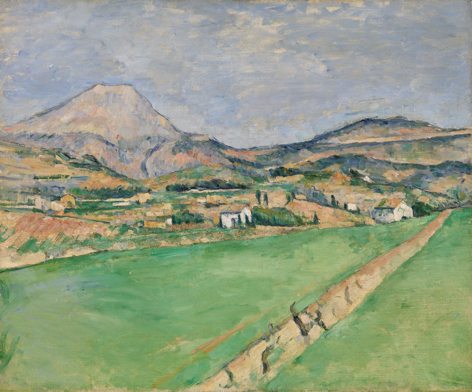 Toward Mont Sainte-Victoire, c. 1878-79