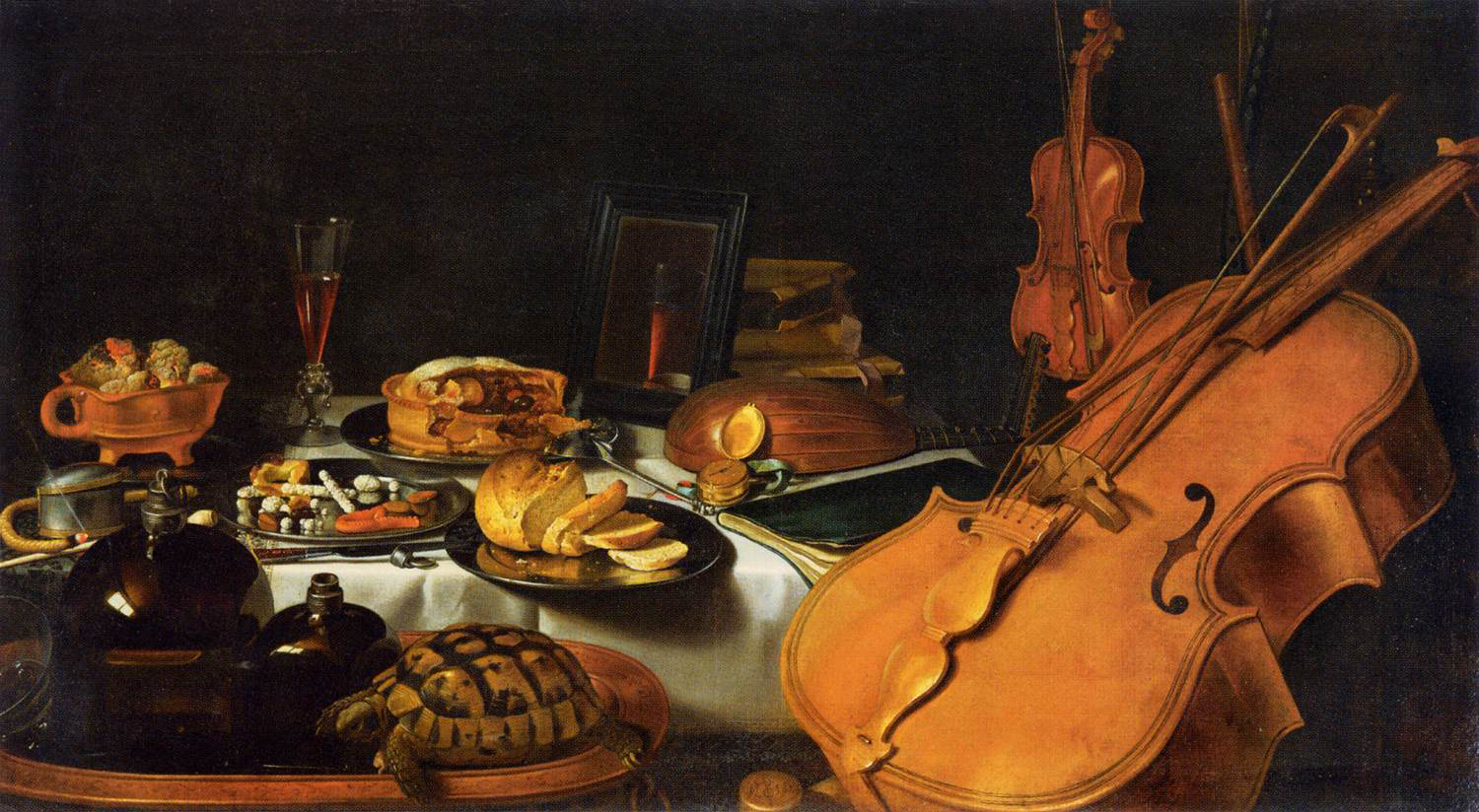 Still Life with Musical instruments, 1623