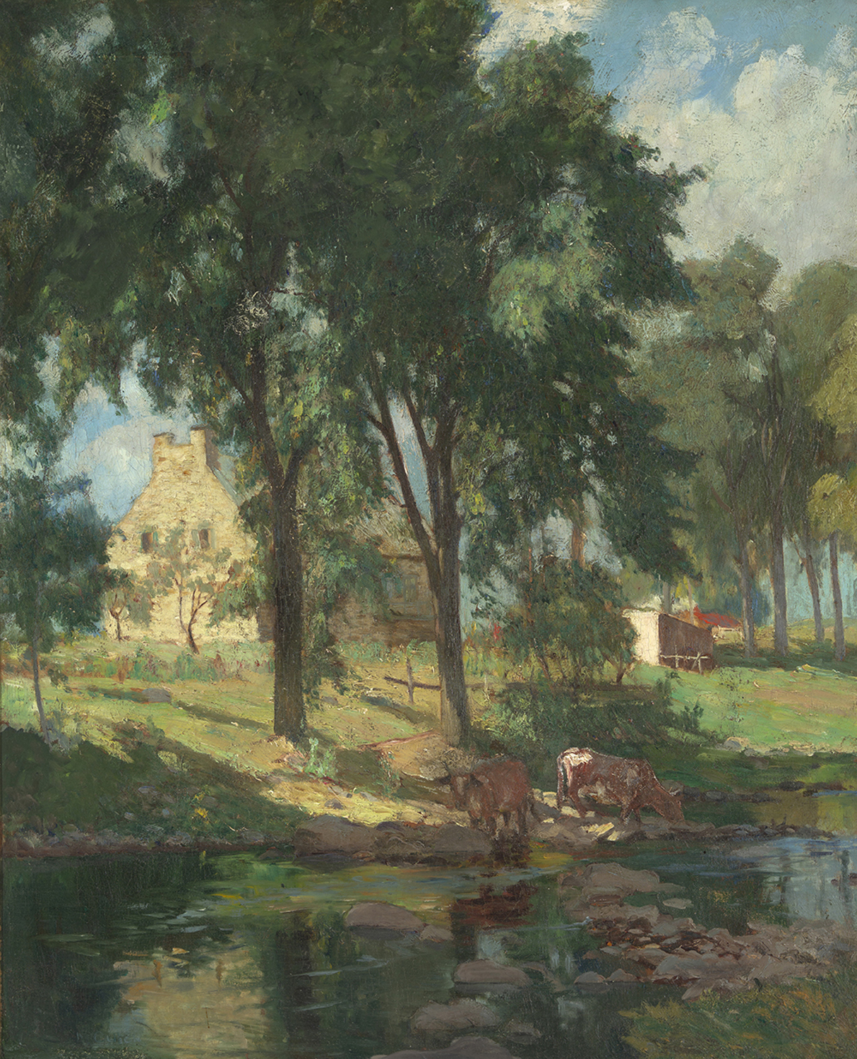 Summer at Saint-Eustache, c. 1906