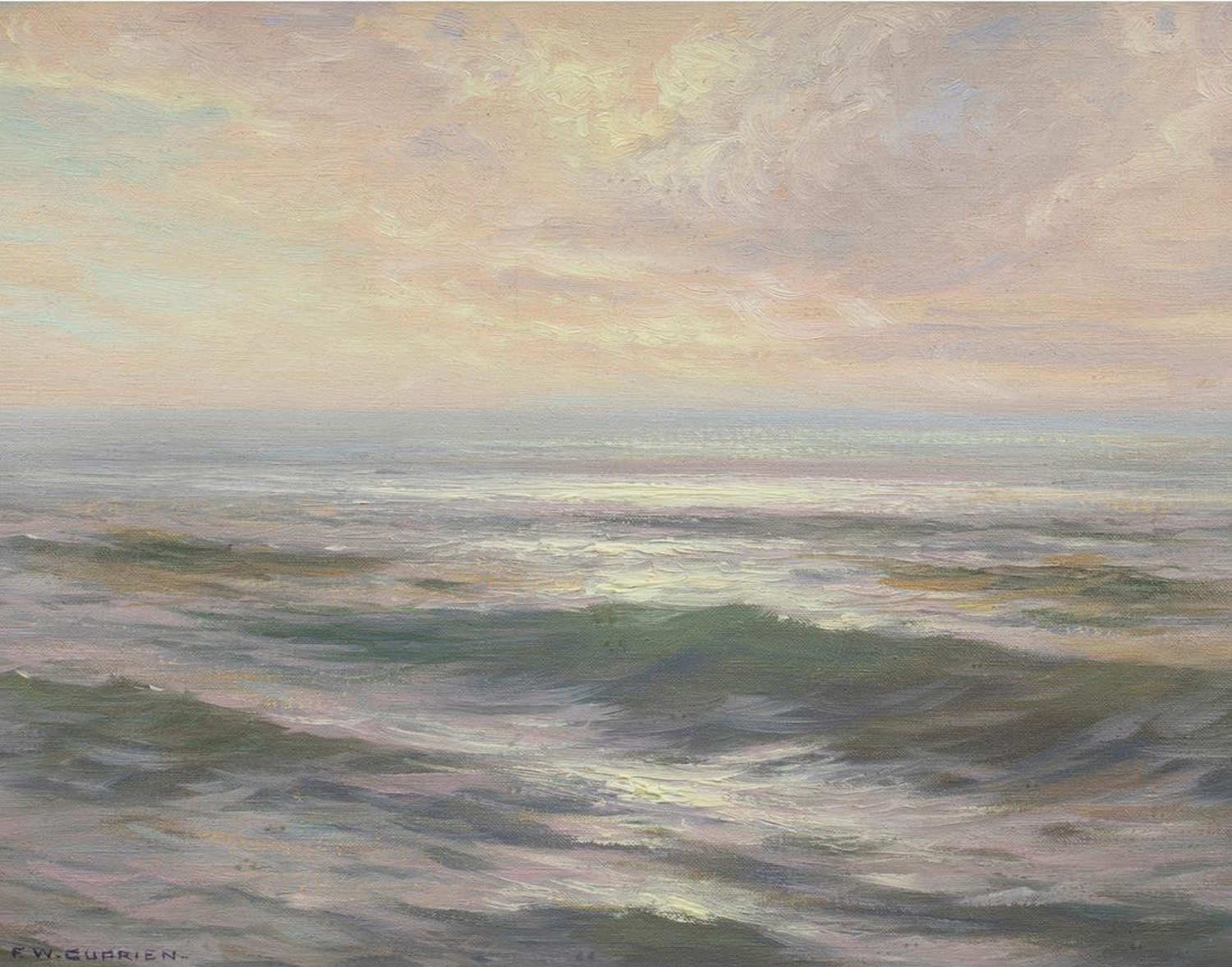 Golden Sunset, Laguna Beach, CA, 20th century