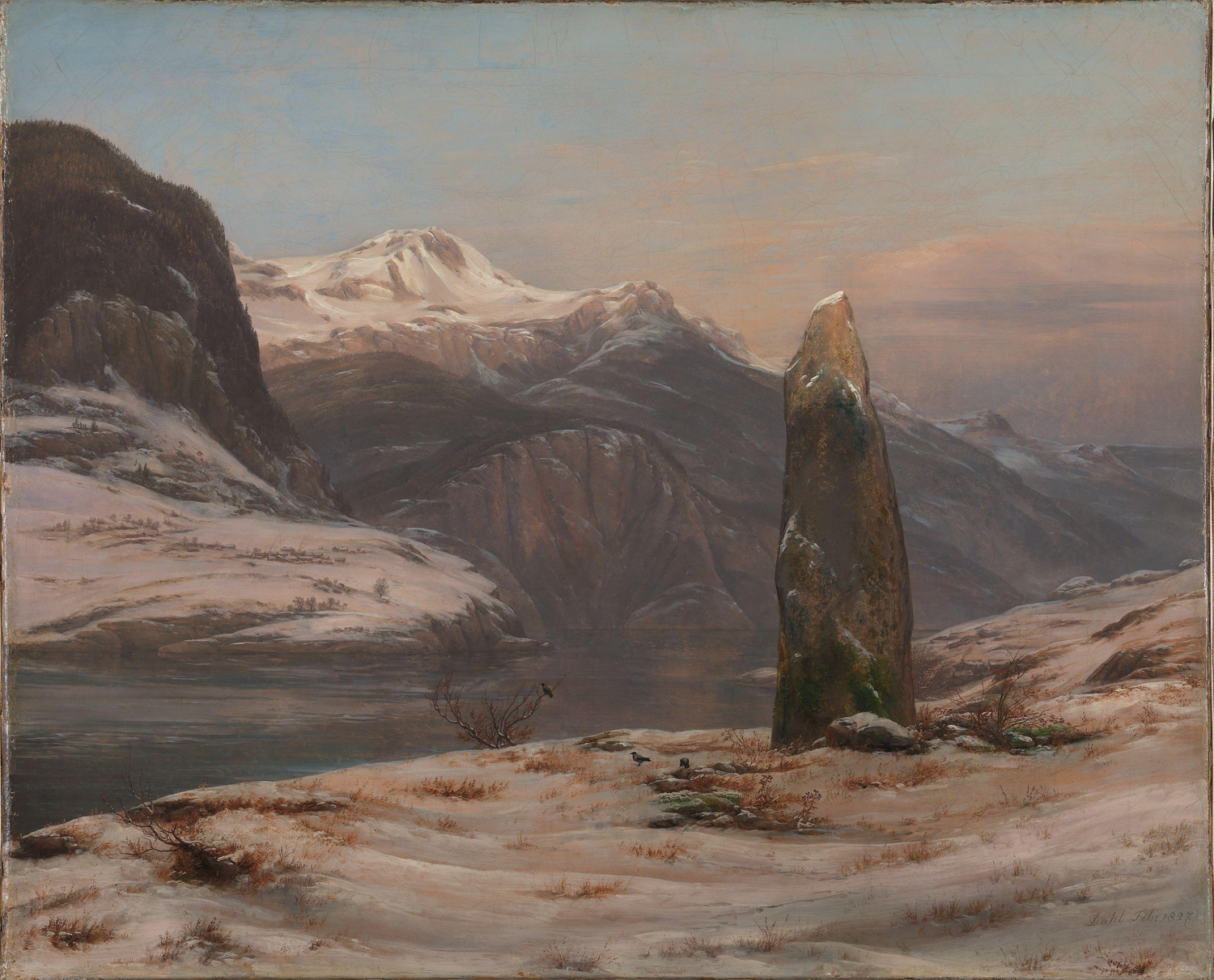 Winter at the Sognefjord 1827