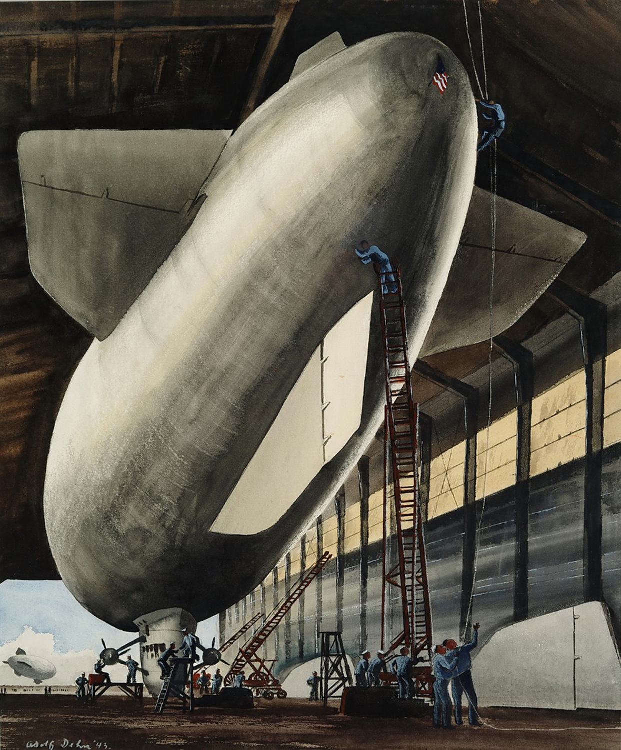 Into the Rigging c 1943