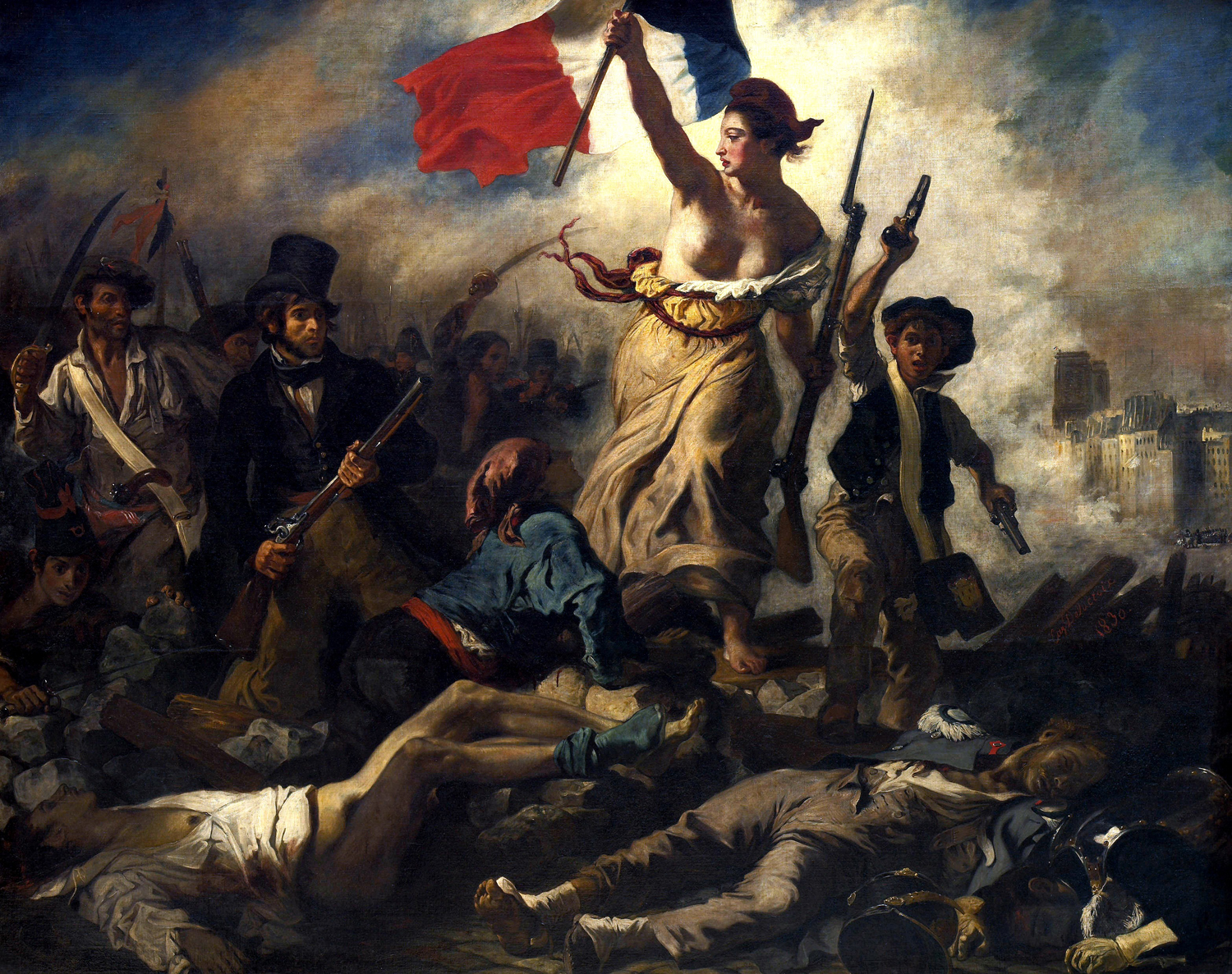 Liberty Leading the People, 1830