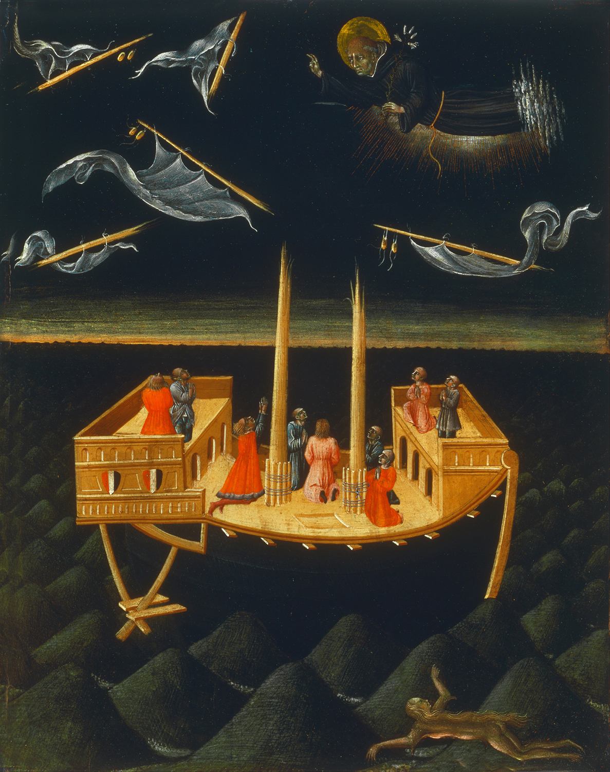 Saint Nicholas of Tolentino Saving a Shipwreck, 1457