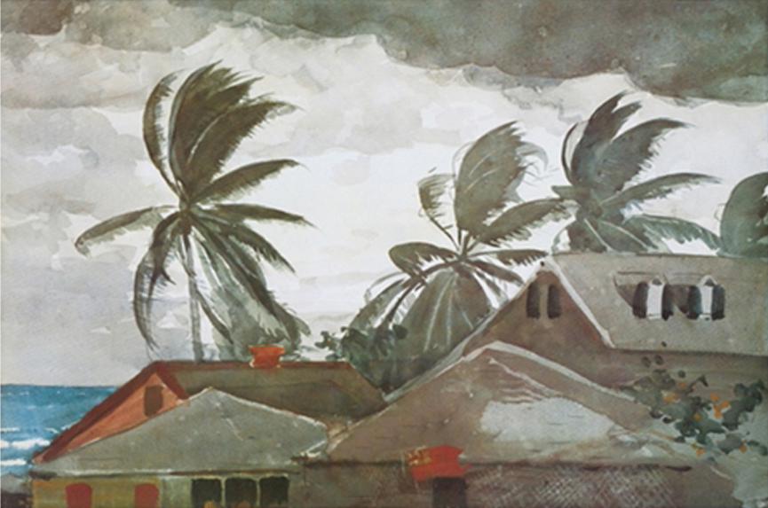 Hurricane, Bahamas, 1898