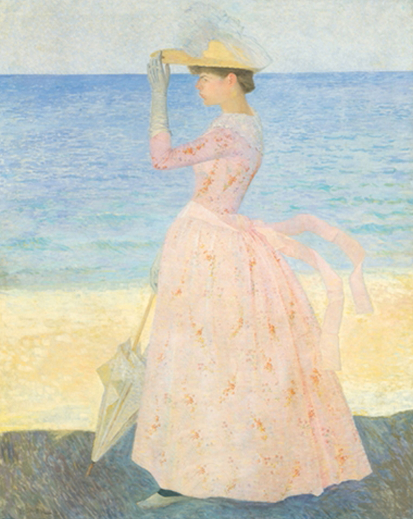 La Femme a l'Ombrelle (Woman with a Parasol), c. 1892