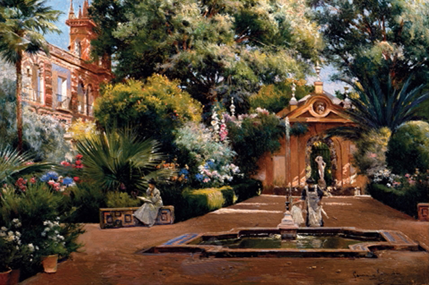 The Alcazar Gardens, Seville