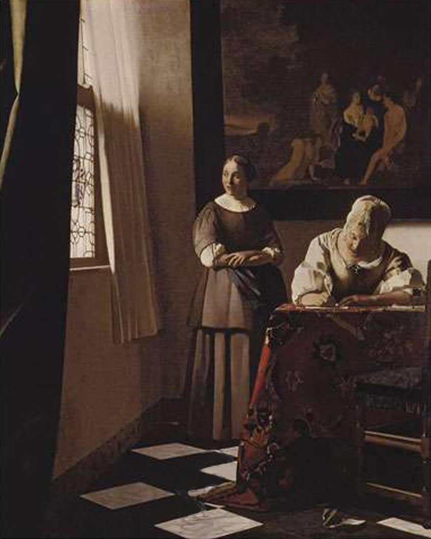 The Lacemaker, c. 1669-70
