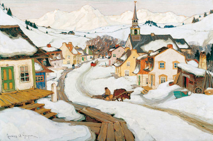 Village In the Laurentians