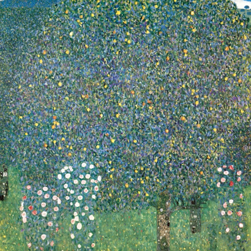 Rosenstrauche unter den Baumen (Roses under the Trees), 1905
