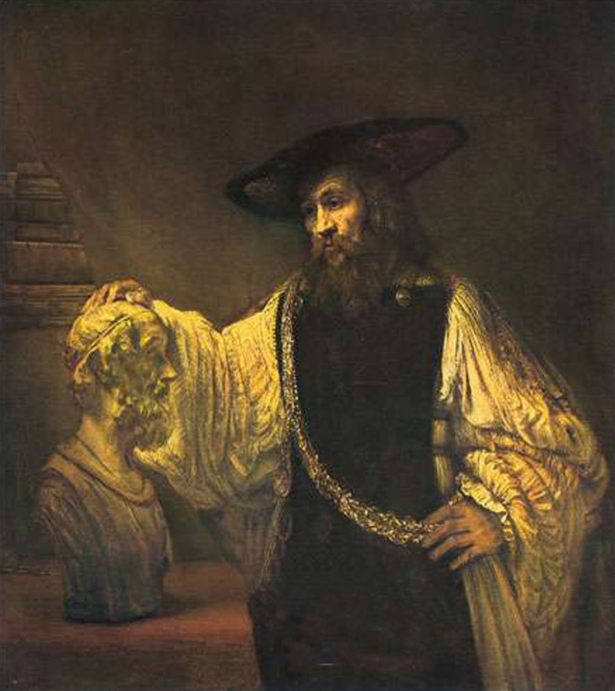 Aristote Contemplating the Bust of Homer