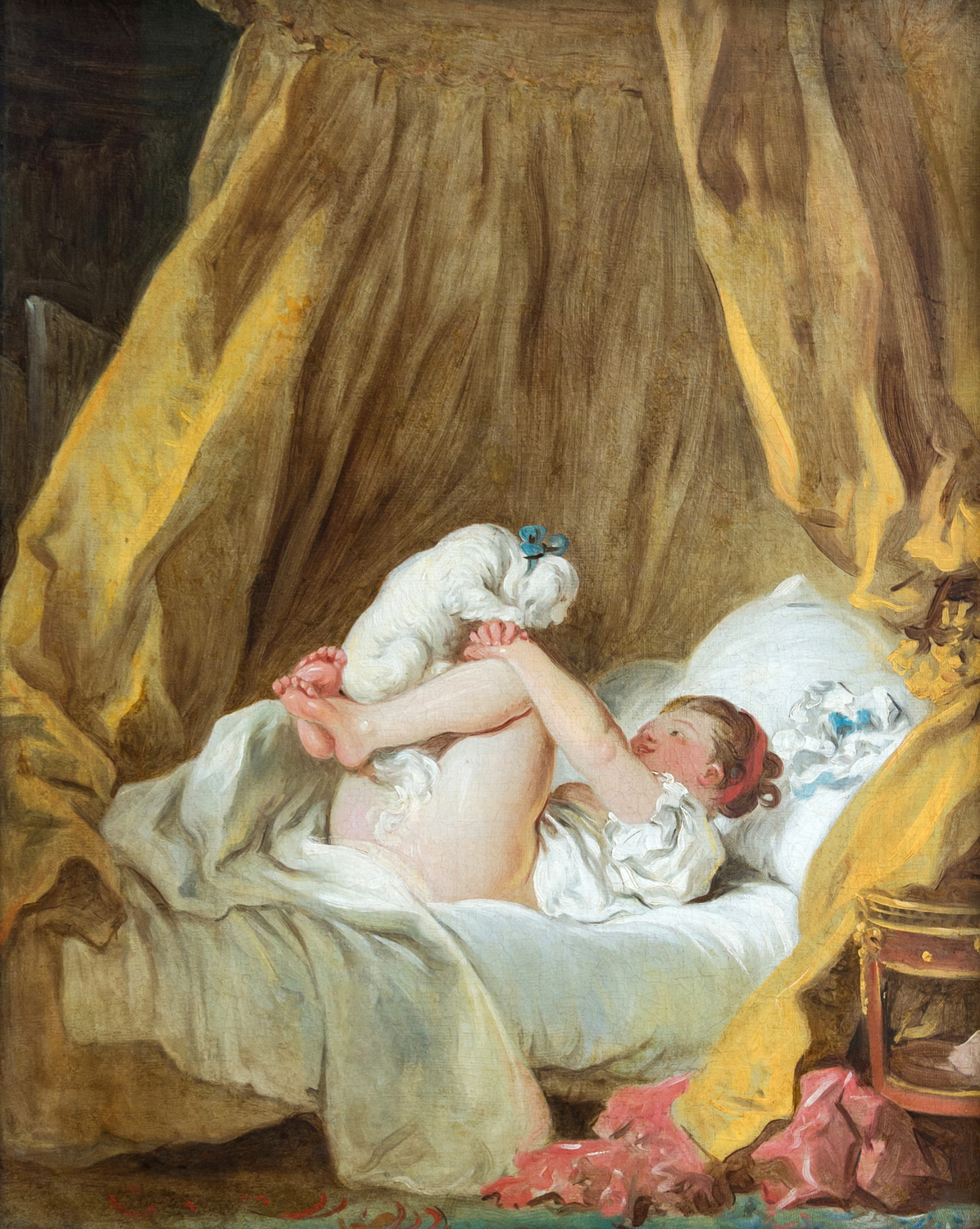 Girl with a Dog, c. 1770-75