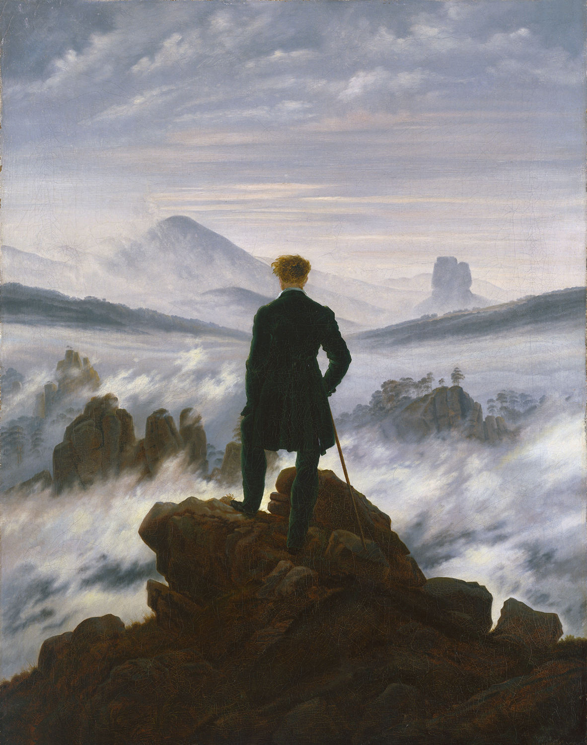 Wanderer Above the Sea of Fog, 1818