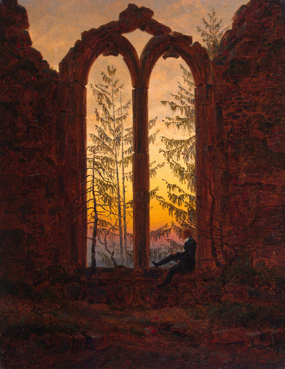 The Dreamer Ruins of the Oybin Monastery 1840