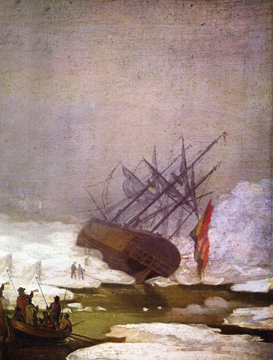 Wreck in the Sea of Ice 1798 1 Just Wall Decor Wreck in the Sea of Ice 1798
