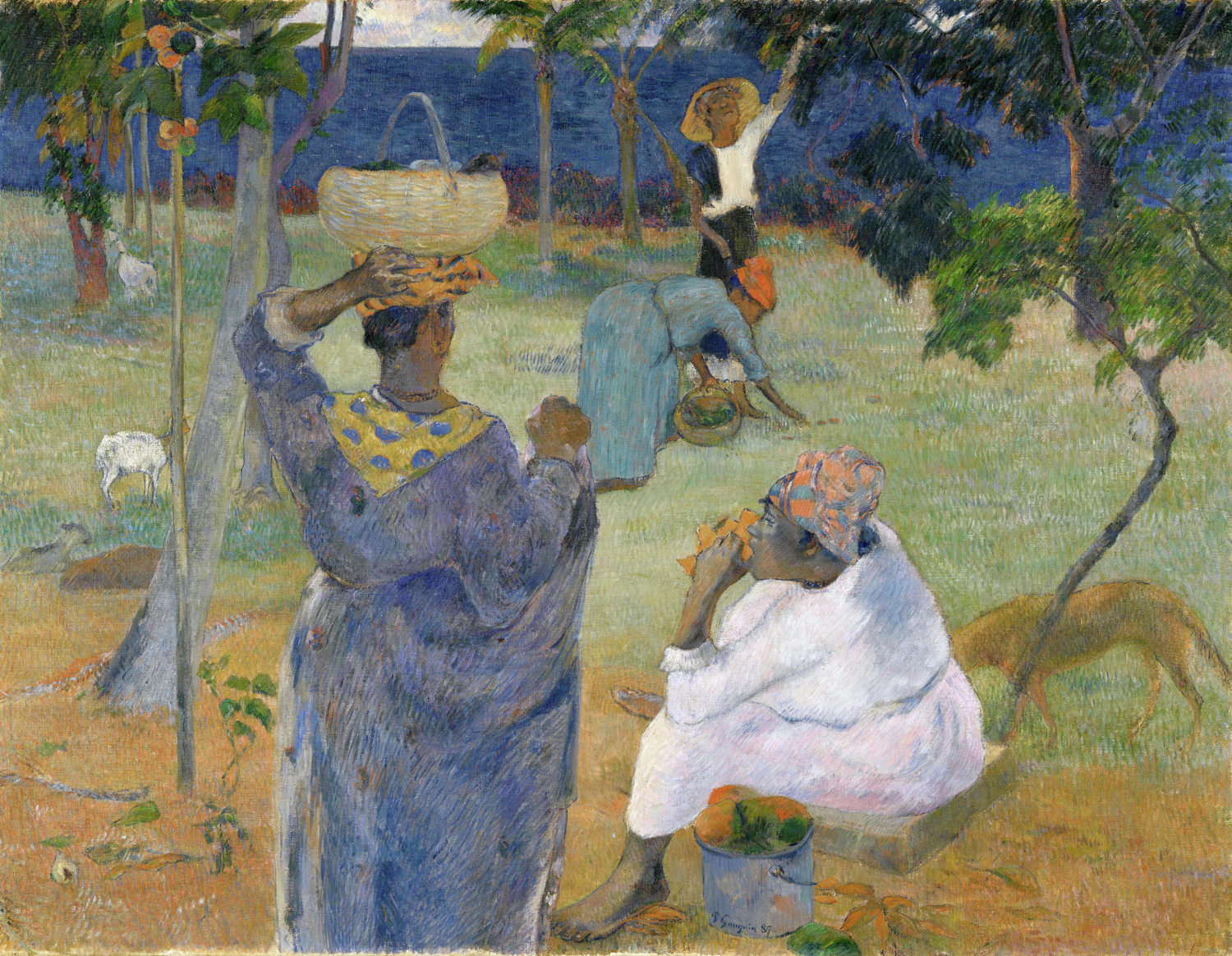 Among the Mangoes, 1887