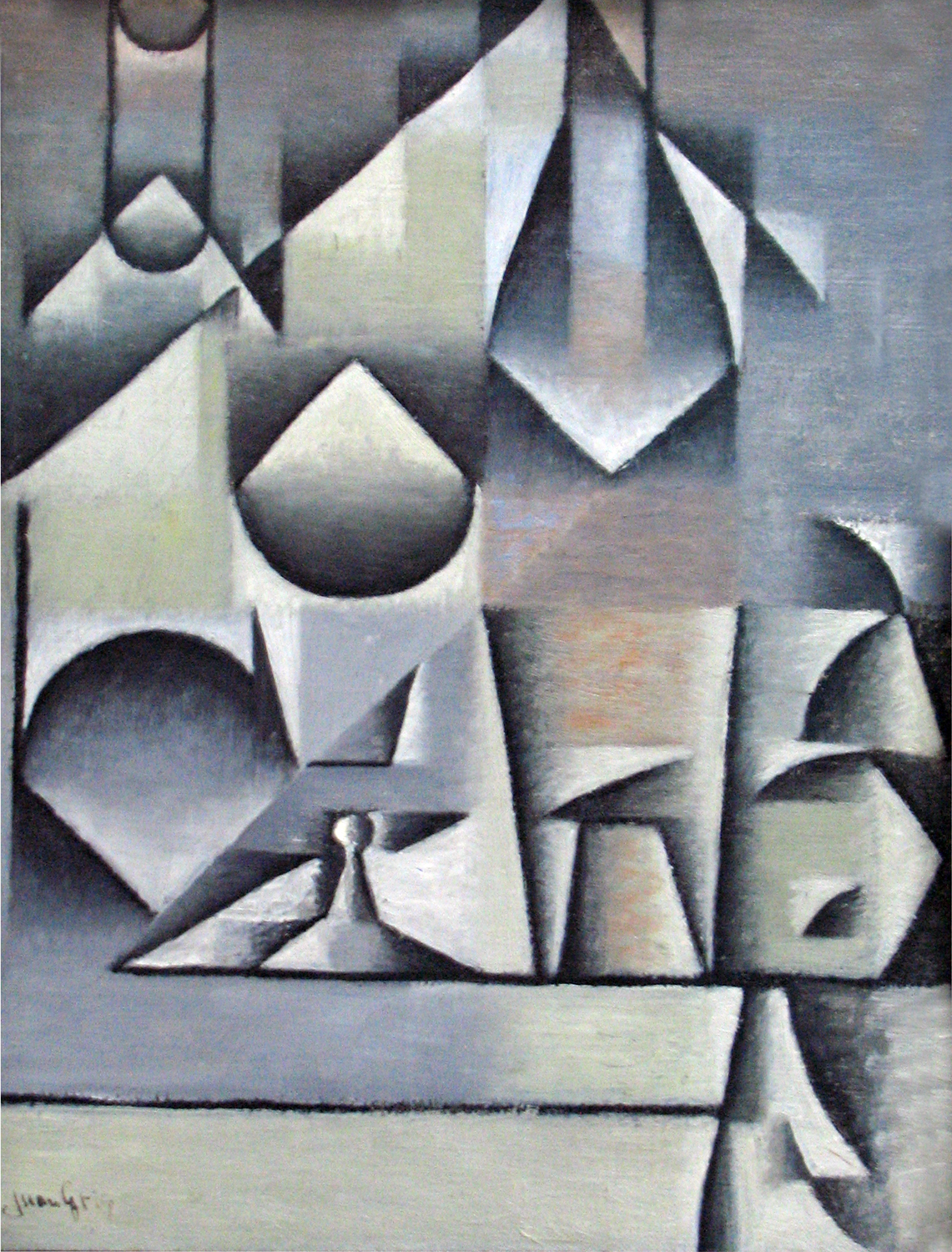 Glass and Bottles, 1912