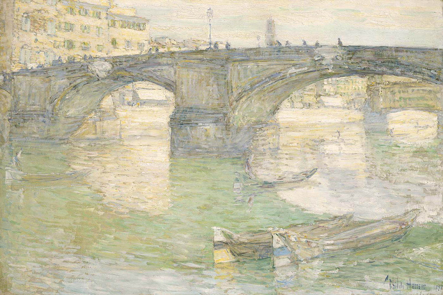Ponte Santa Trinita (Bridge of the Holy Trinity), 1897