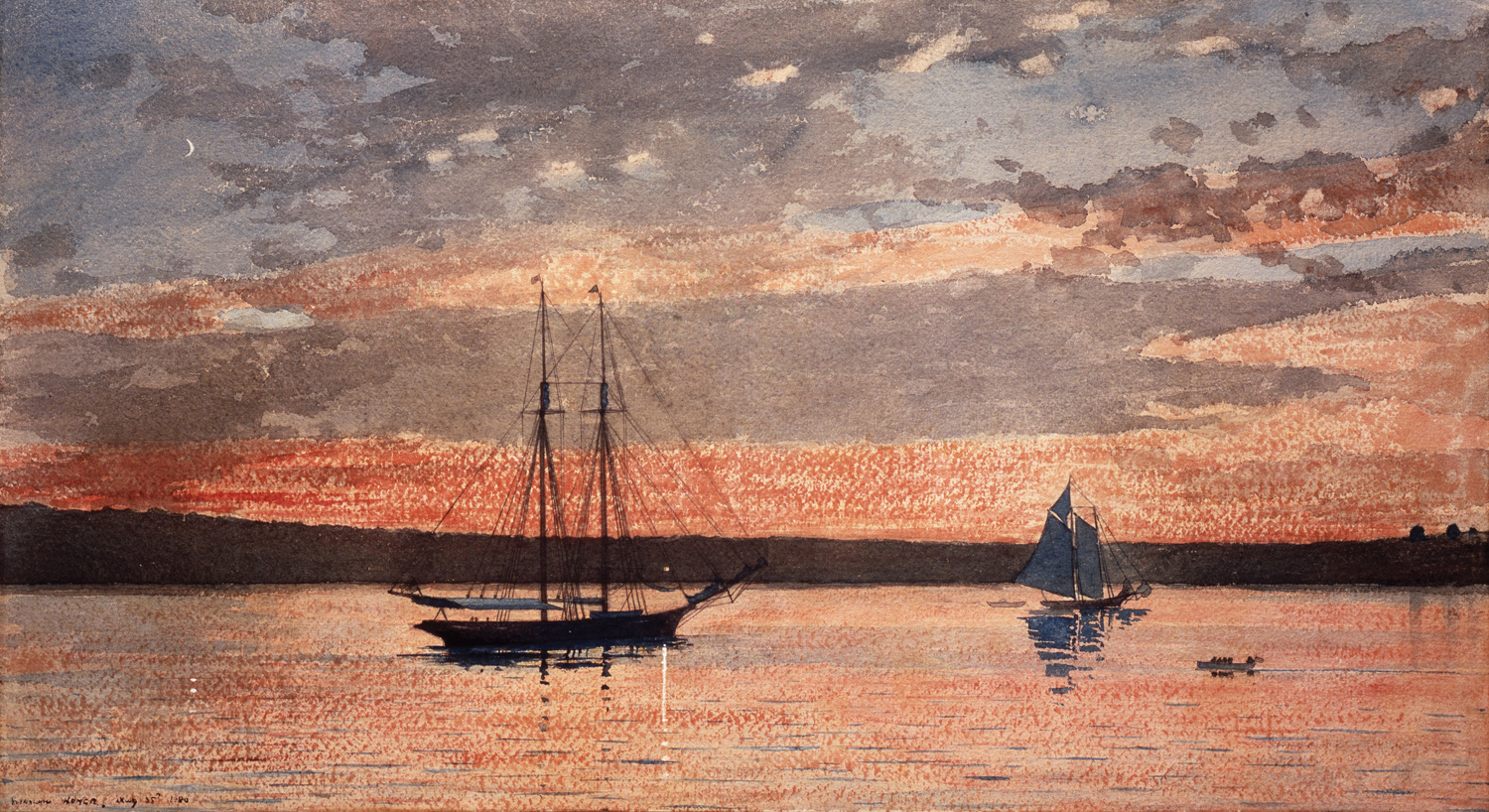 Sunset at Gloucester, 1880