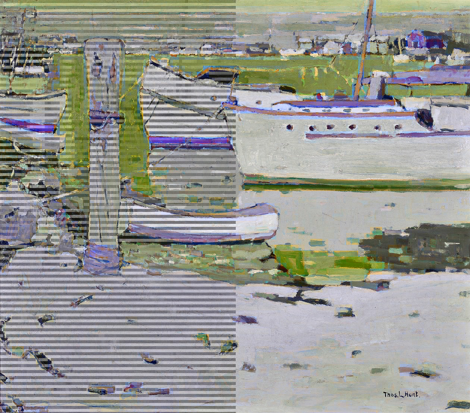 The Yacht Harbor, c. 1935