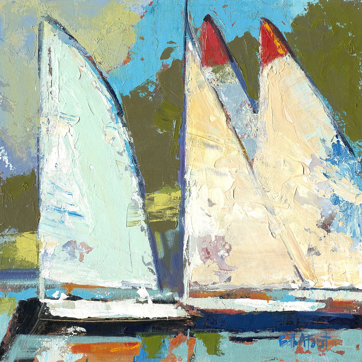 Four Sailboats