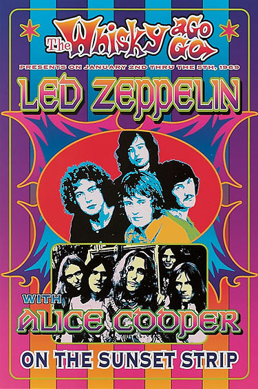 Led Zeppelin, Alice Cooper