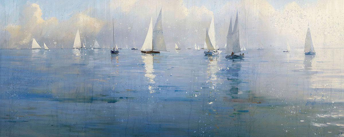 Blue Boats VII
