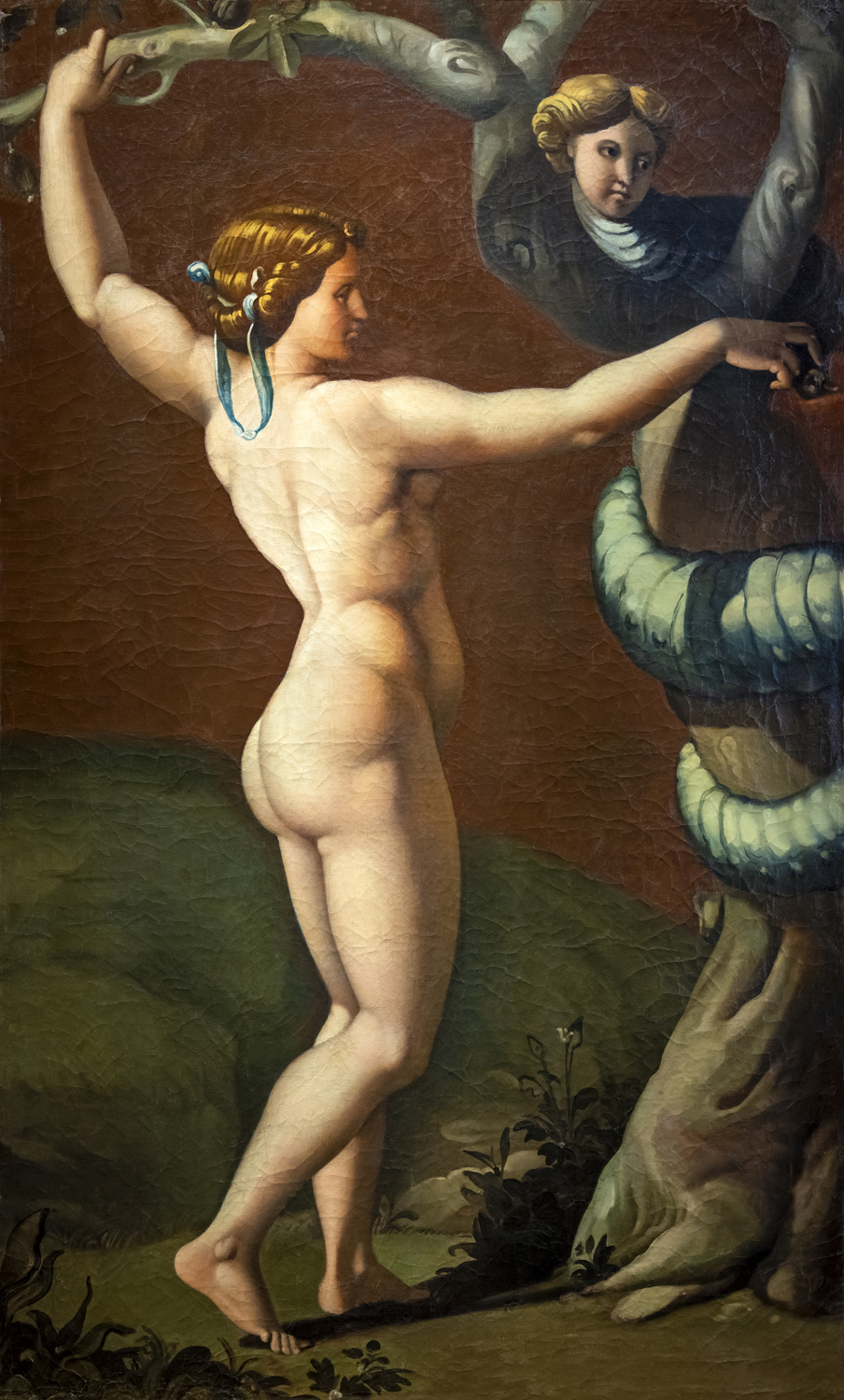 Eve (from a painting of the Vatican Lodges by Raphael), c. 1809