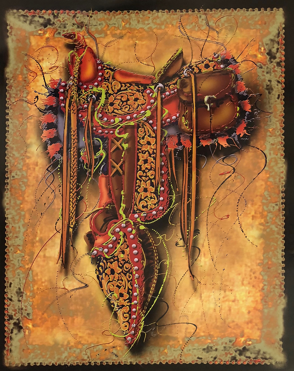 Old West Memorobilia - Saddle