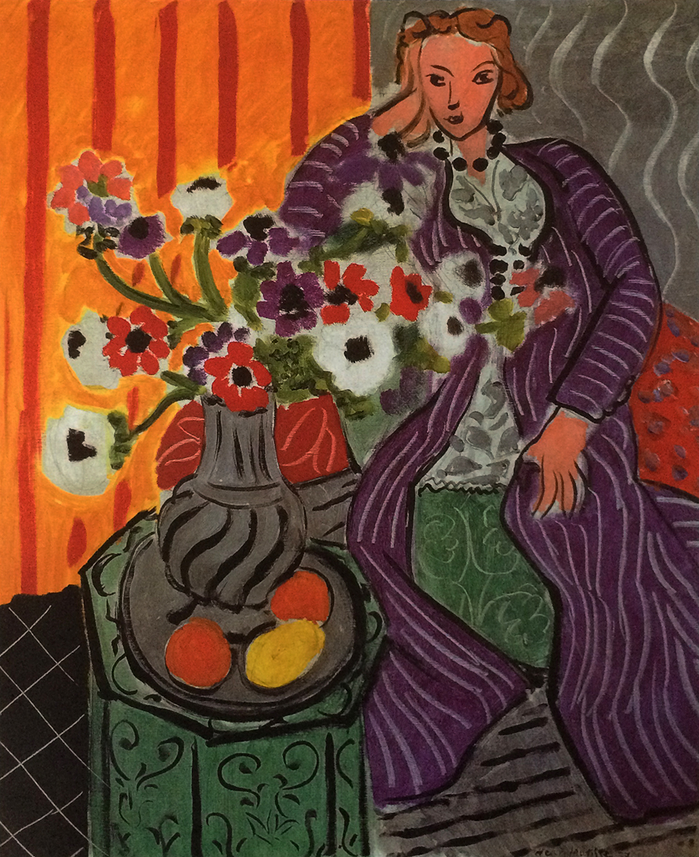 Purple Robe and Anemones, 1937