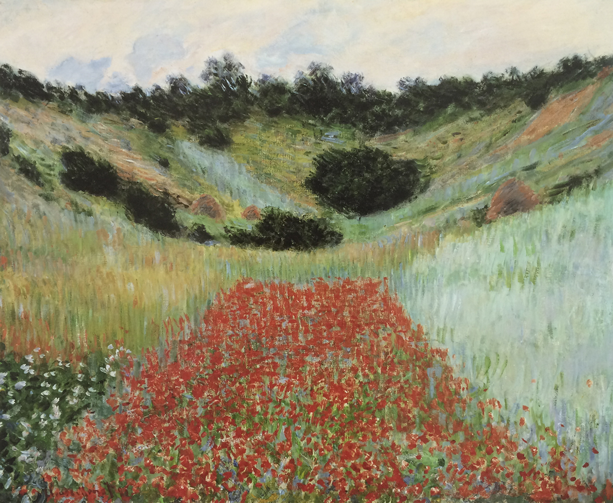 Poppy Field In a Hollow near Giverny, 1885