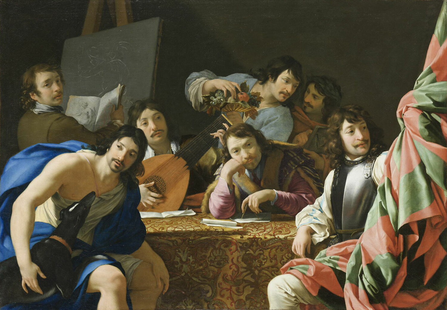 A Gathering of Friends, c. 1640-44