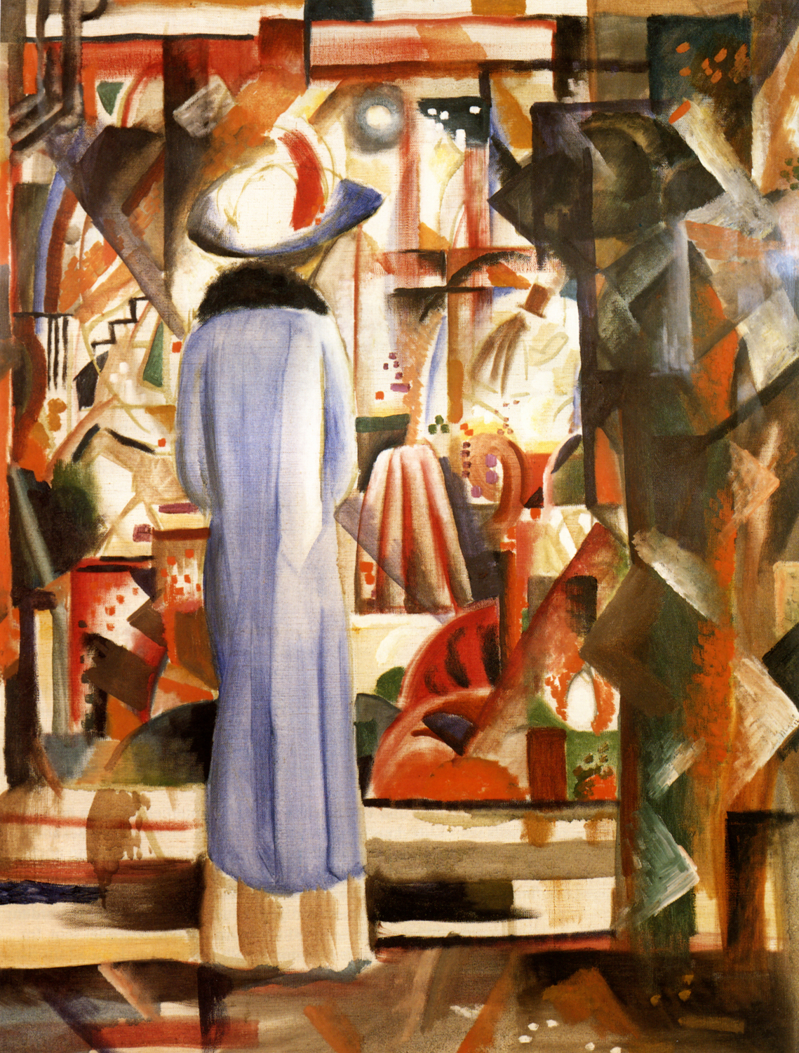 Large Bright Showcase, 1912