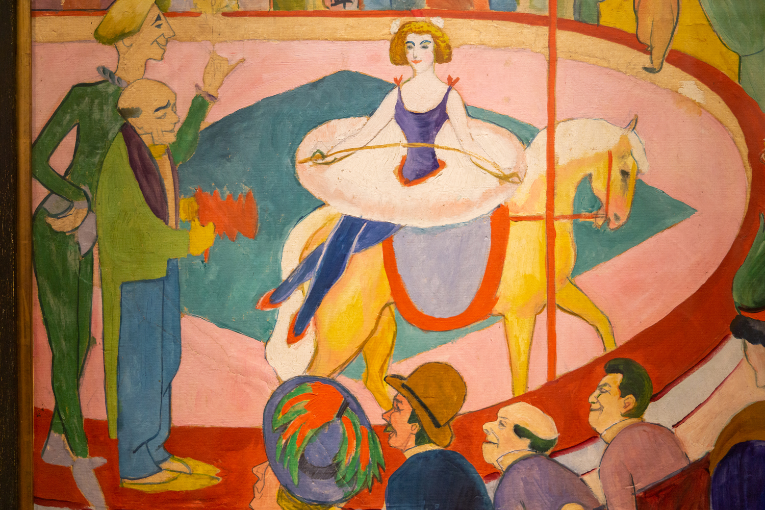 Circus Rider with Clowns, 1911