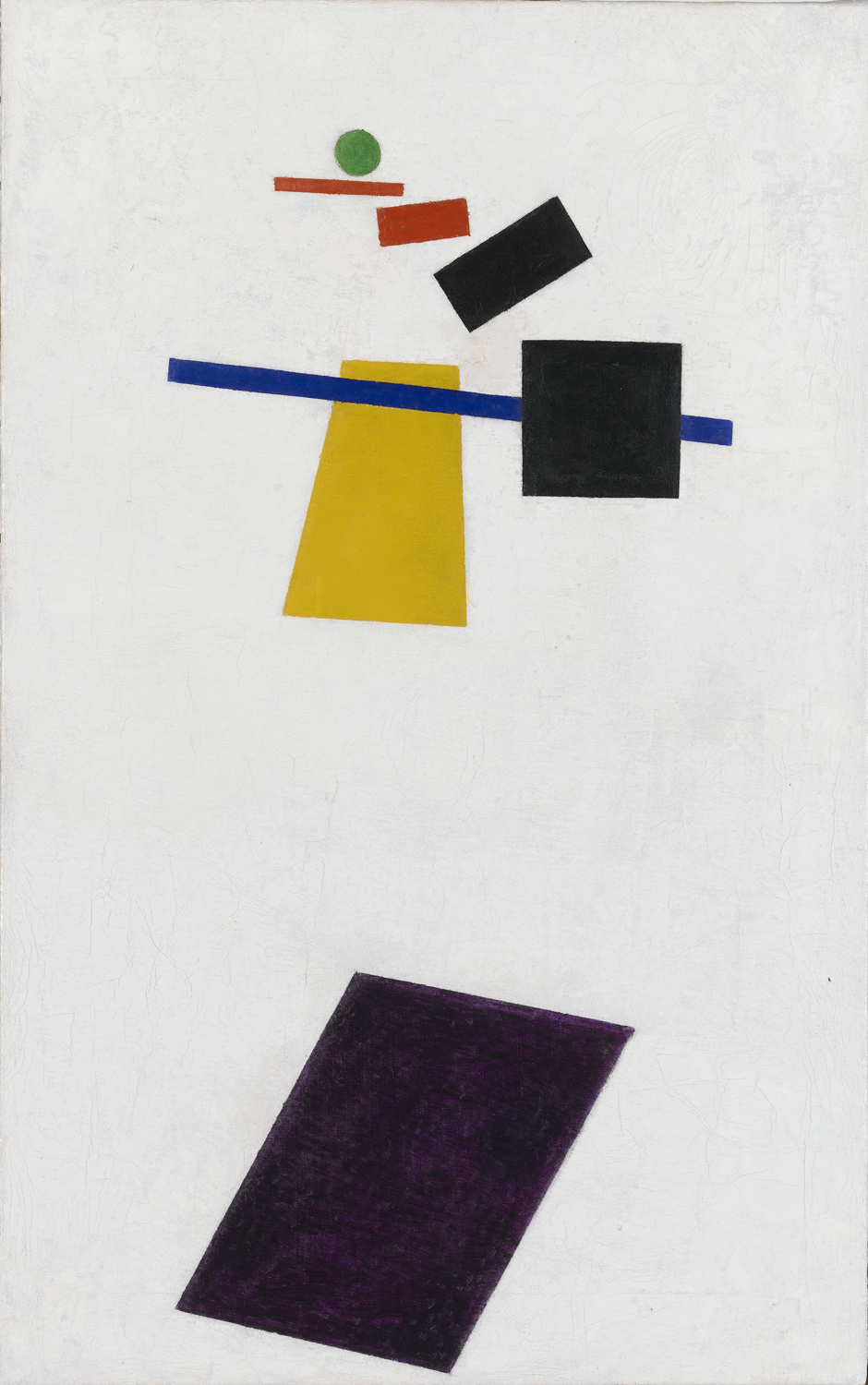 Suprematism. Soccer Player In The Fourth Dimension, 1915