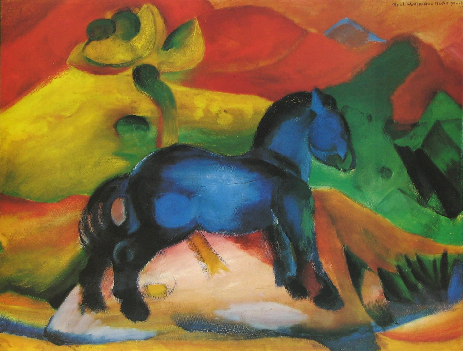 The Blue Horse, 1912
