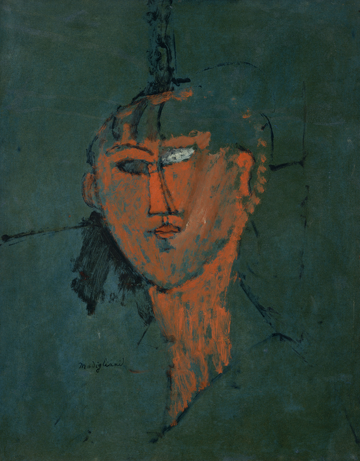 La Tete Rouge (The Red Head), 1915