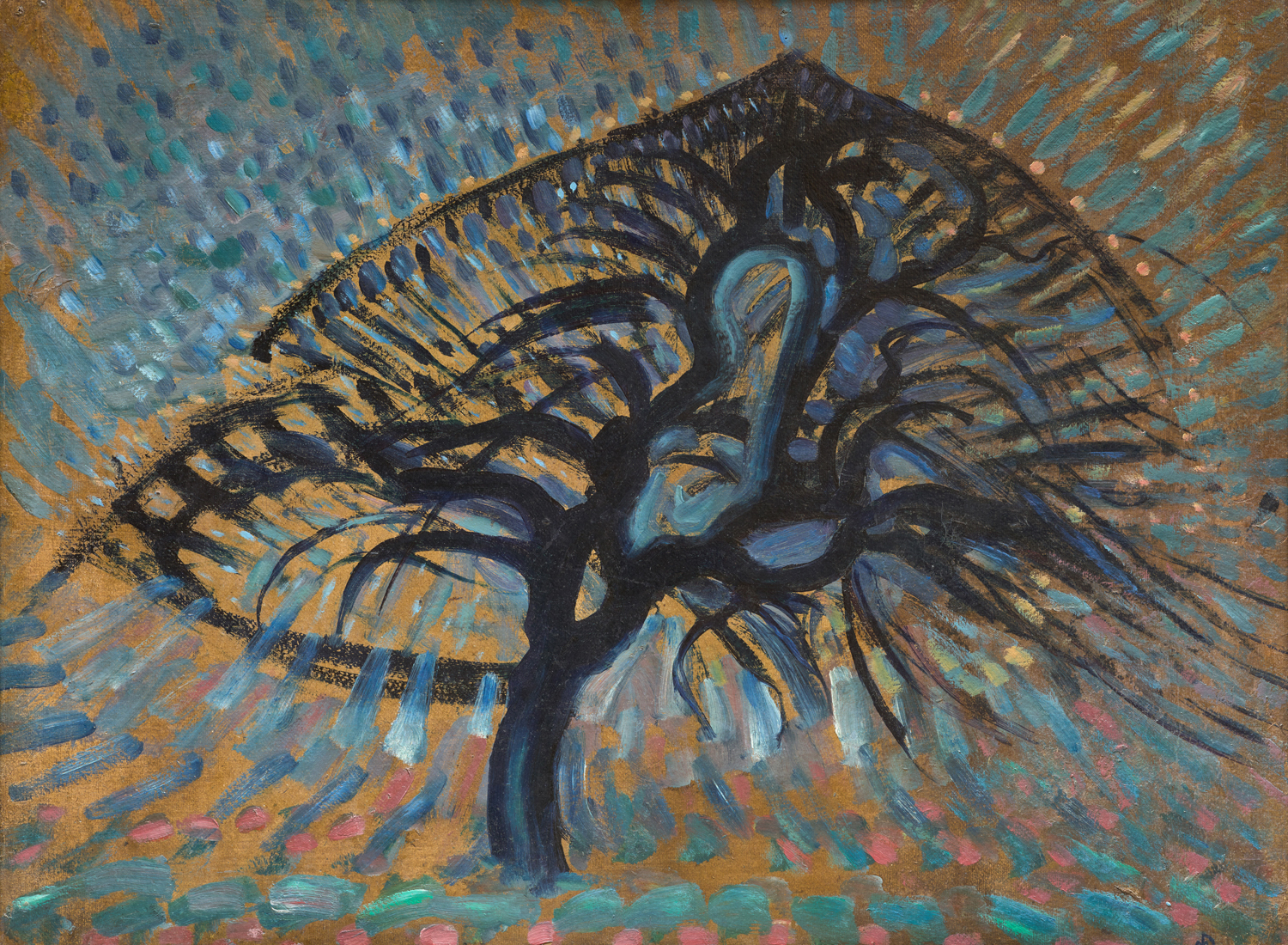 Apple Tree, Pointillist Version