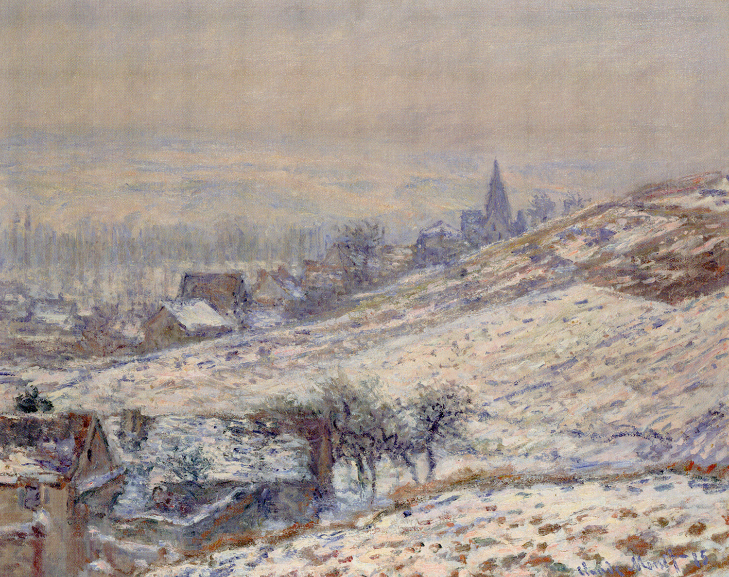 Winter inGiverny, 1885